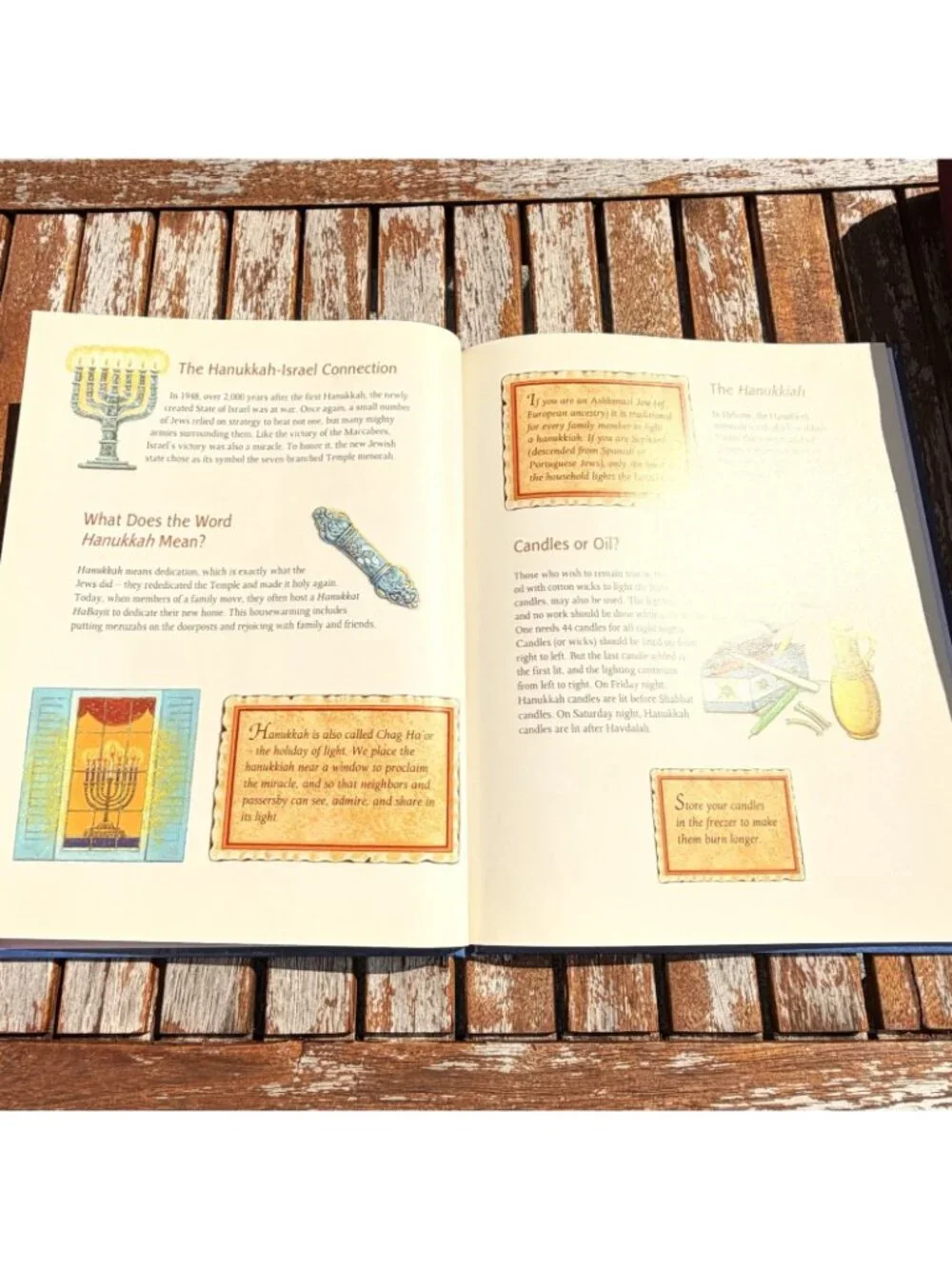 Hanukkah Around World Tami Lehman-Wilzig Childrens Book Games Recipes Ex Library